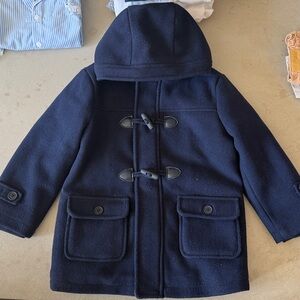 Mayoral Navy Duffle Coat